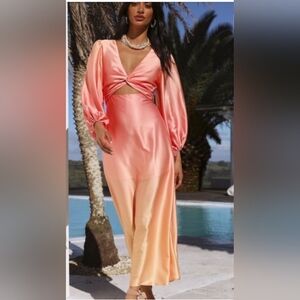 Petal & Pup ombre midi dress, size L